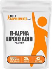 BulkSupplements R-Alpha Lipóic Acid (R-ALA) em pó - 600mg por porção comprar usado  Enviando para Brazil