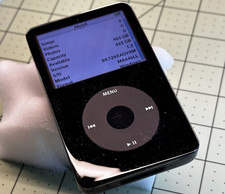 iPod Video All Black 1TB 5.5 Geração com Wolfson DAC, Bateria 3000mah - Clássico Personalizado, usado comprar usado  Enviando para Brazil