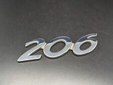 Peugeot 206 logo usato  Verrayes