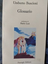 Umberto buscioni glossario usato  Montecatini Terme
