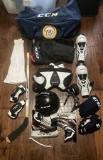 Youth hockey equipment d'occasion  Expédié en Belgium