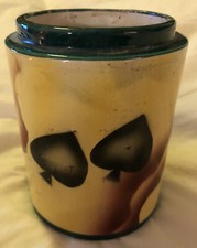 Vaso futurista aerografato. usato  Polino