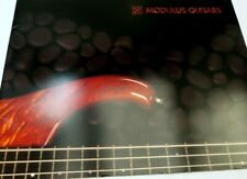 Modulus guitars brochure for sale  Ben Lomond