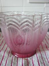 Cranberry etched ribbed for sale  CHRISTCHURCH