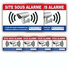 Alarme maison sticker d'occasion  Frejus