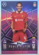 Topps Match Attax Champions League 2024-25 LE28 Power Player van Dijk limitowany na sprzedaż  Wysyłka do Poland