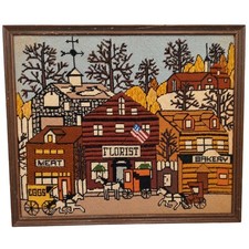 Town scene wall for sale  Winfield