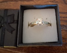 Swarovski yellow gold for sale  CHESTERFIELD