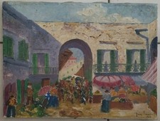 Ancien tableau provencal d'occasion  Lyon II