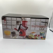 Geedel | Ralador rotativo de queijo e fatiador de legumes - Branco | Novo na caixa comprar usado  Enviando para Brazil