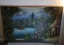 Tableau peinture signé d'occasion  Noyelles-sous-Lens
