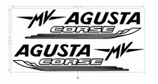Stickers agusta corse d'occasion  Freyming-Merlebach