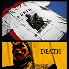 Camiseta Samurai código bushido japonês Kanji ronin oni guerreiro L camiseta branca comprar usado  Enviando para Brazil