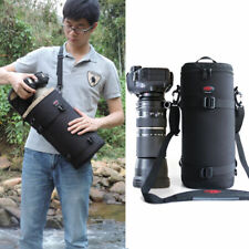 Bolsa de lente grande 200-500 150-600mm câmera bolsa de ombro estojo para Nikon Canon Tamron comprar usado  Enviando para Brazil