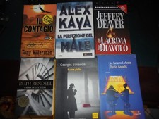Lotto libri romanzi usato  Catania