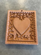 Molde de prensa de algodão 1994 terracota 5"x6" corações coelhos flores vintage comprar usado  Enviando para Brazil