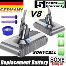Bateria 9000MAh do Dyson V8 SV10 21,6V Absolute Animal Fluffy Sony Cell 6,0Ah DHL na sprzedaż  Wysyłka do Poland