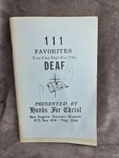 111 Favorites You Can Sign For The Deaf Hands For CHRIST EUGENE KIMMEL comprar usado  Enviando para Brazil