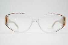 Gafas Vintage Nina Ricci 2443 Transparentes Multicolor Dorado Ovalado Montura, usado comprar usado  Enviando para Brazil