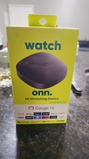 Dispositivo de streaming Onn Android TV 4K UHD com controle remoto de voz e cabo HDMI comprar usado  Enviando para Brazil