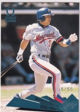 JOSE VIDRO /55 PACIFIC OMEGA PLATINUM BLUE FOIL PARALELO EXPOS #87 2000 00 comprar usado  Enviando para Brazil