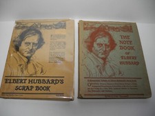 Usado, Roycrofters Elbert Hubbard Scrap Book 1923 & Note Book 1927 Dust Jackets Antique comprar usado  Enviando para Brazil