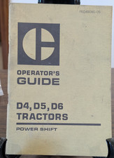 Manual de operação de tratores Caterpillar CAT D4 D5 D6 FEO45080-05 comprar usado Manual de operação de tratores Caterpillar CAT D4 D5 D6 FEO45080-05 comprar usado  Enviando para Brazil