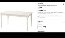 Tavolo sedie sala usato  Milano