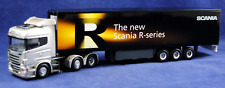 Raro 1:50 SCANIA R 400 3 eixos caminhão e reboque de geladeira com SCANIA R-SERIES PROMOÇÃO comprar usado  Enviando para Brazil