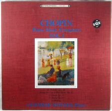3 LP VOX BOX 1960 Chopin GUIOMAR NOVAES Piano Music Vol. 1 SVBX-5401 NM comprar usado  Enviando para Brazil