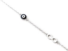 Usado, Joias finas de prata Evil Eye (Mati) e Infinity da Grécia comprar usado  Enviando para Brazil