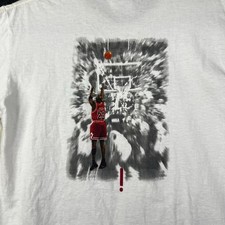 Camisa Michael Jordan YTH Grande VTG 90s Best Ever Last Shot Chicago Bulls Air comprar usado  Enviando para Brazil