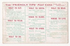 Friendly tips 1912 for sale  UK