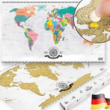 Rubbel weltkarte scratch gebraucht kaufen  Fürth