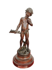 Statuette régule patiné d'occasion  Castelnaudary