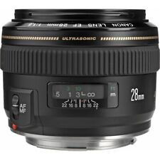(caixa aberta) Lente Canon EF 28mm f/1.8 AF USM grande angular Prime #2 comprar usado  Enviando para Brazil