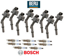 Bobina de ignição OEM + vela de ignição irídio duplo (8 conjuntos) Beru Bosch para Mercedes V8 comprar usado  Enviando para Brazil