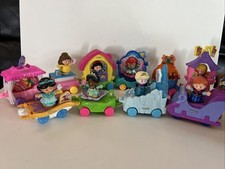 Little People Disney Princess Parade 10 flutuadores 10 bonecos Tiana Frozen Jasmine comprar usado  Enviando para Brazil