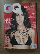 Capa icônica assinada pela revista Megan Fox GQ outubro de 2008 – edição rara comprar usado Capa icônica assinada pela revista Megan Fox GQ outubro de 2008 – edição rara comprar usado  Enviando para Brazil