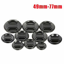 Tampa da lente frontal encaixe central câmera 49-77mm 8 tamanhos para Canon Nikon comprar usado  Enviando para Brazil