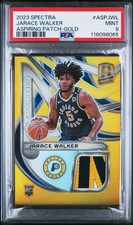 2023 Spectra Jarace Walker Rookie Aspiring Patch Gold /10 #ASP-JWL Pacers, usado comprar usado  Enviando para Brazil