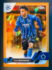 2022-23 Topps Chrome Sapphire #44 Tajon Buchanan refrator verde novato RC #/50 comprar usado  Enviando para Brazil