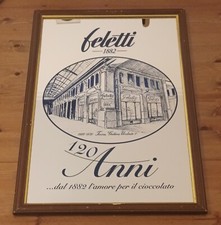 Specchio pubblicitario cioccol usato  Roma