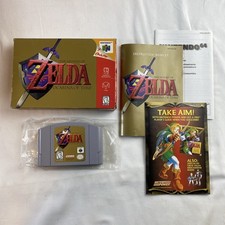 Usado, The Legend of Zelda Ocarina of Time Nintendo N64 completo na caixa autêntico TESTADO comprar usado  Enviando para Brazil