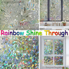 Rainbow frosted window for sale  UK