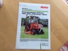 Hako trac 2750 gebraucht kaufen  Bergkirchen
