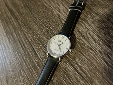 Relógio masculino Geneva branco prata preto NOVO comprar usado  Enviando para Brazil