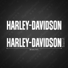 Stickers harley blanc d'occasion  Marseille II