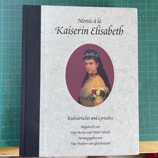 Menüs kaiserin elisabeth gebraucht kaufen  Leipzig