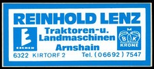 Werbe aufkleber lenz gebraucht kaufen  Deutschland